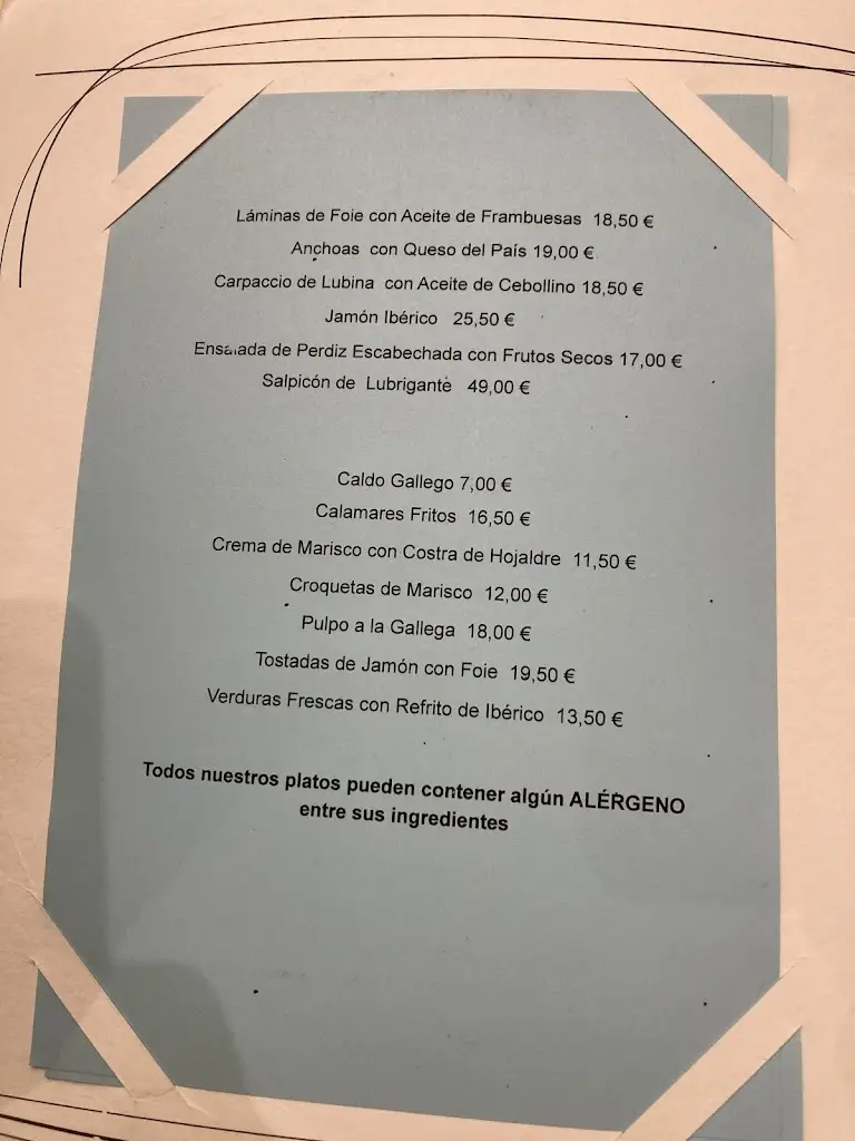 Menu_Restaurante-Bar Sol & Sombra na Lota_Parchal_immagine_1