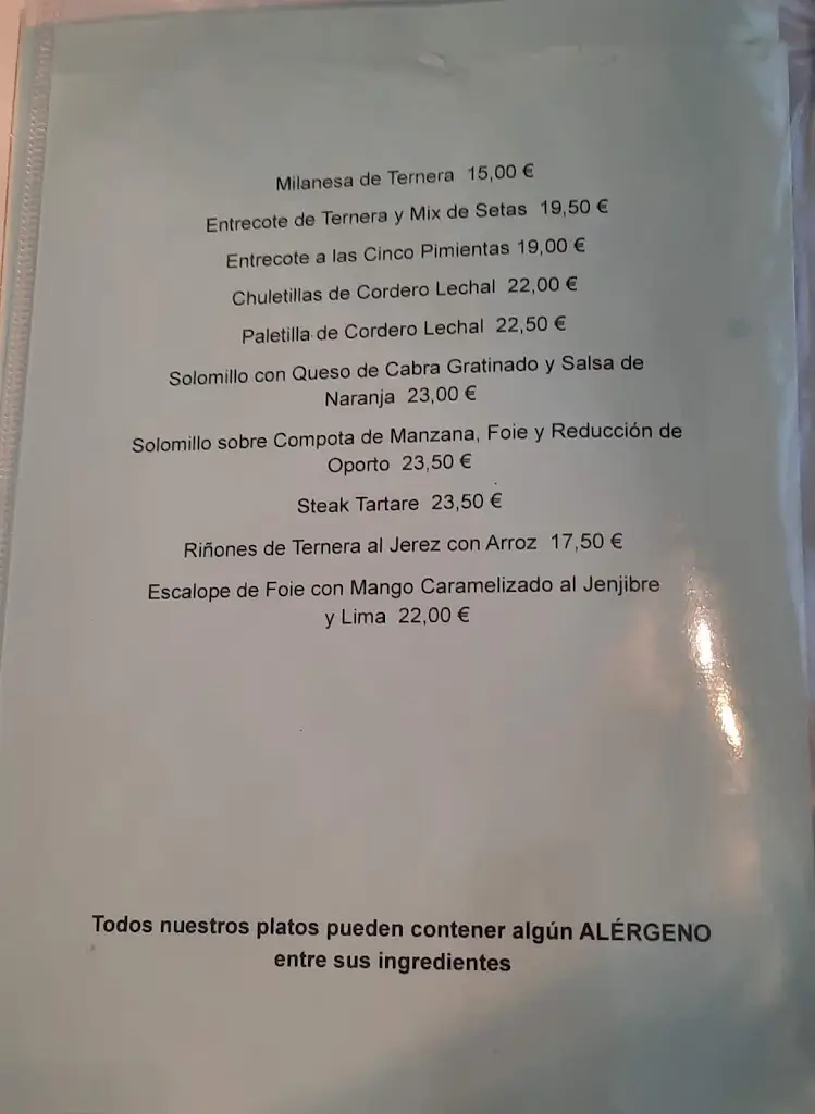 Menu_Restaurante-Bar Sol & Sombra na Lota_Parchal_immagine_4