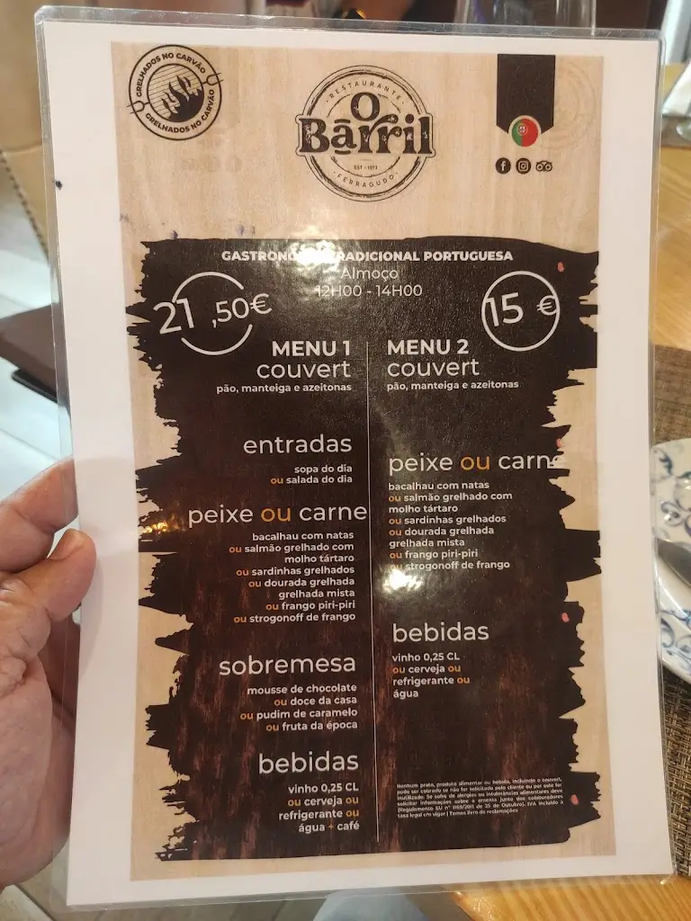 Menu_O Barril_Parchal_immagine_1
