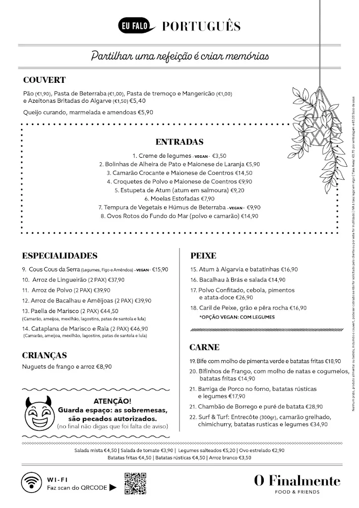 Menu_Restaurante O Finalmente_Manta Rota_imagen_1