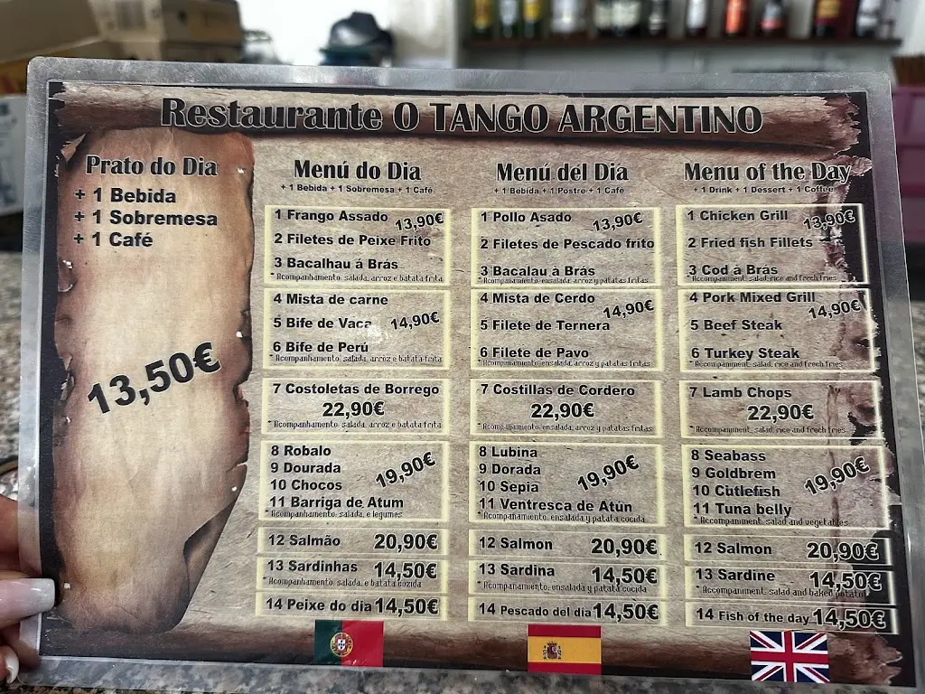 Menu_Restaurante El Tango Argentino_Manta Rota_imagen_1