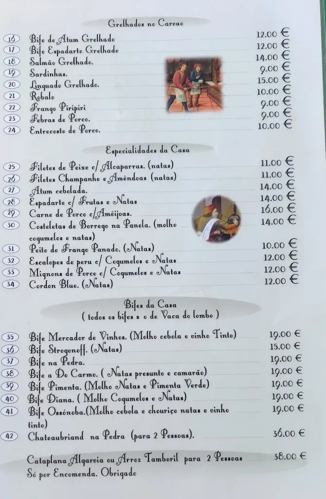 Menu_Restaurante Casa De Pasto Do Carmo_Moncarapacho_immagine_2