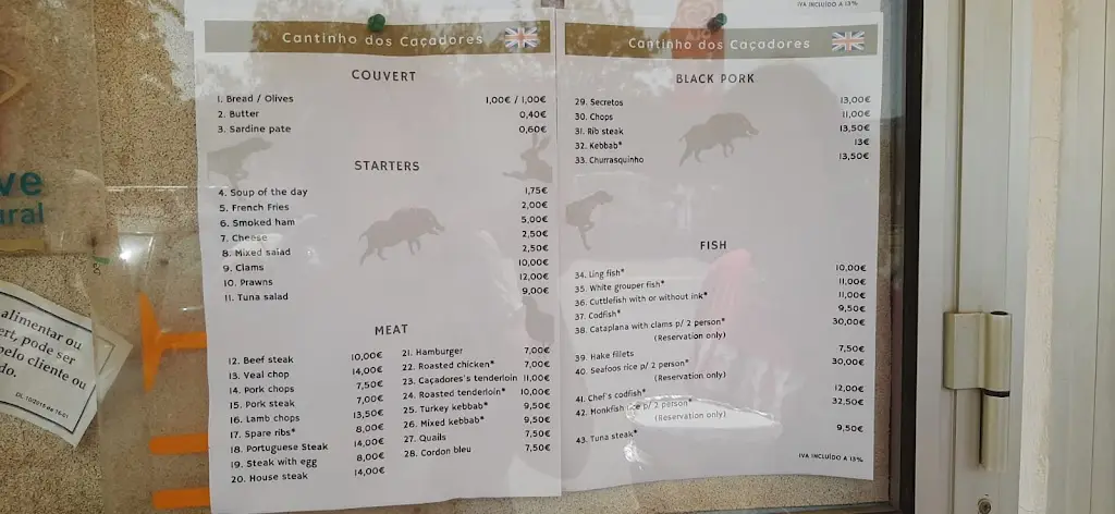 Menu_O Cantinho dos Caçadores_São Marcos da Serra_image_3