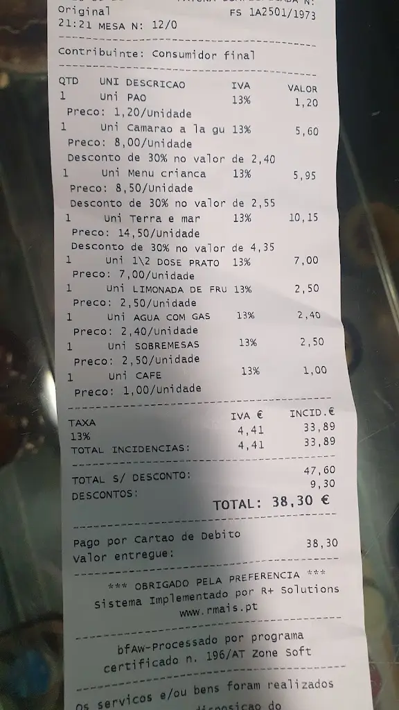 Menu_Restaurante O segredo das avós_Silves_immagine_2