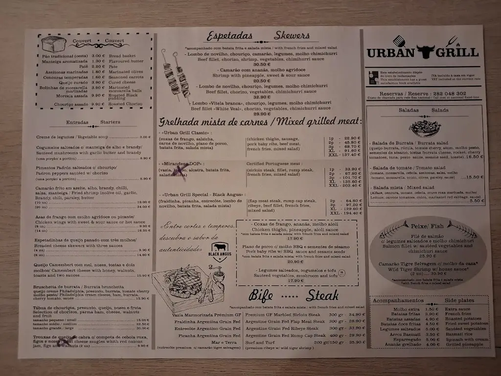 Menu_Urban Grill_Portimão_immagine_1