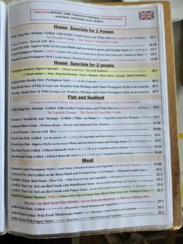 Menu_A Casa da Rocha_Portimão_immagine_1