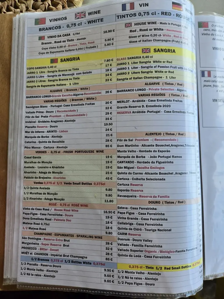 Menu_A Casa da Rocha_Portimão_immagine_2