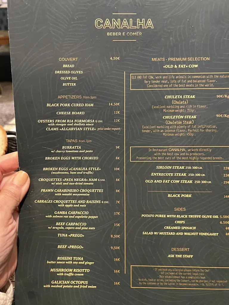 Menu_Canalha Tavira_Tavira_immagine_4