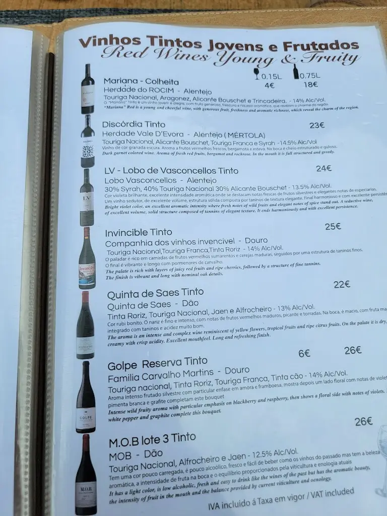 Menu_Primitivo Tavira_Tavira_immagine_4
