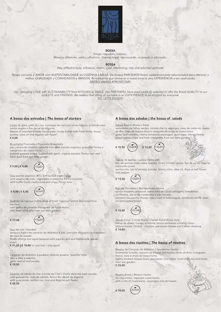 Menu_Restaurante Bossa Tavira_Tavira_immagine_2