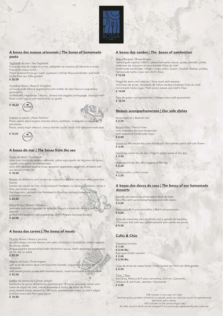 Menu_Restaurante Bossa Tavira_Tavira_immagine_3