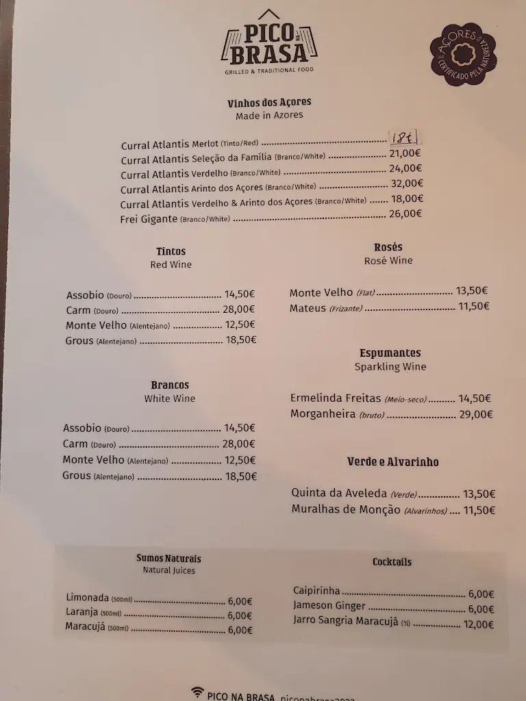 Menu_Pico na Brasa_São Roque do Pico_image_2