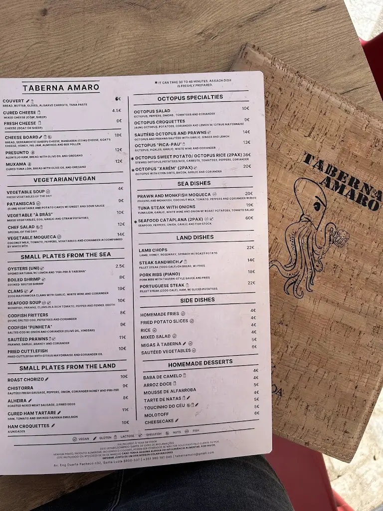 Menu_Taberna Amaro_Santa Luzia_imagen_4
