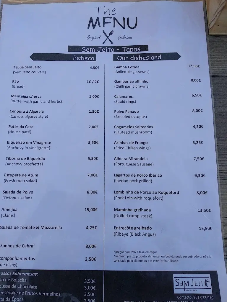 Menu_Restaurante Sem Jeito_Santa Luzia_imagen_2