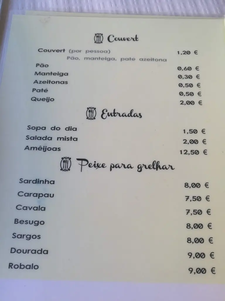 Menu_O Virgílio_Santa Luzia_immagine_2