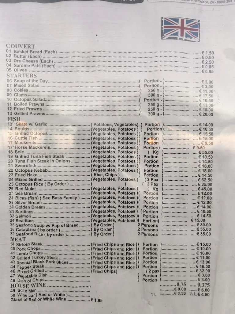 Menu_Sol e Mar_Santa Luzia_immagine_1
