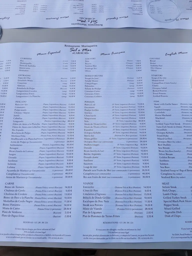 Menu_Sol e Mar_Santa Luzia_immagine_4