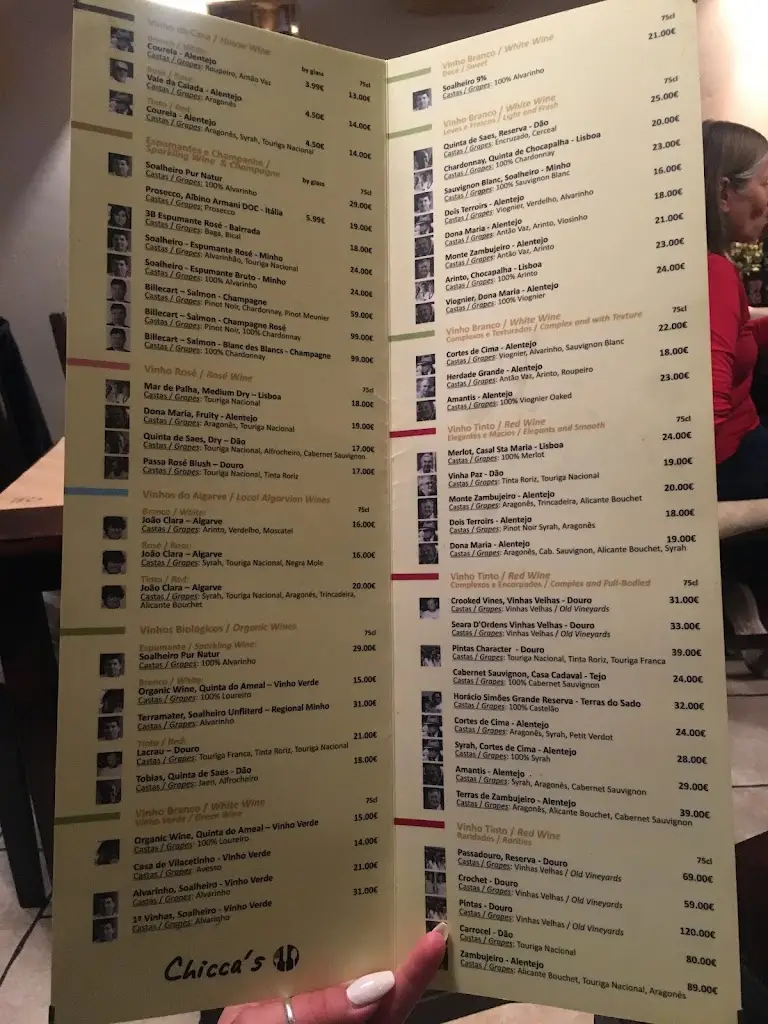 Menu_Chiccas Restaurant_Senhora da Luz_image_4