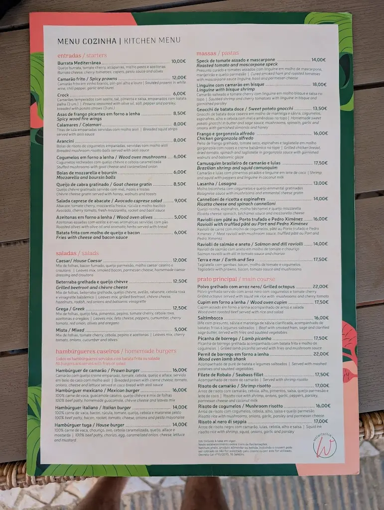 Menu_WELWITSCHIA pizza, restaurant & brunch_Senhora da Luz_image_2