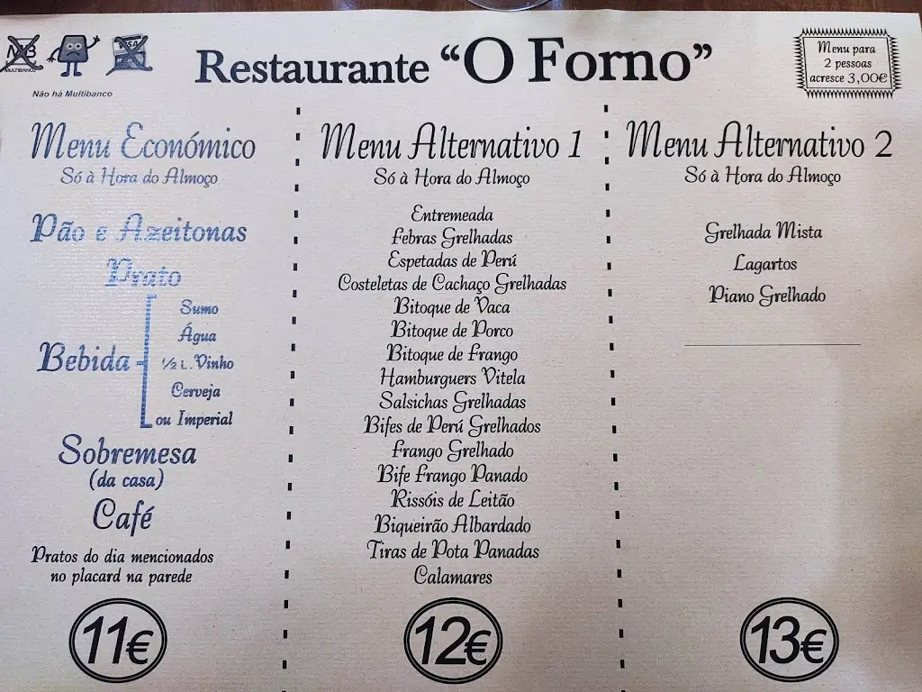 Menu_Restaurante O Forno_Senhora da Luz_immagine_3