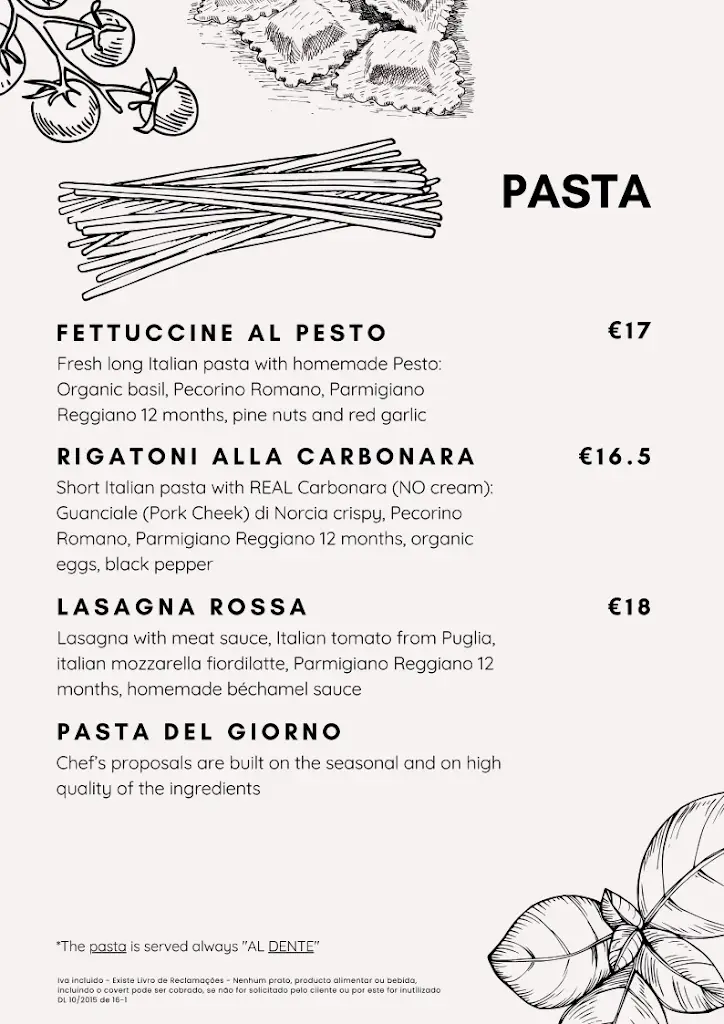 Menu_Fluìdo - Italian Food & Good Wine_Senhora da Luz_image_1