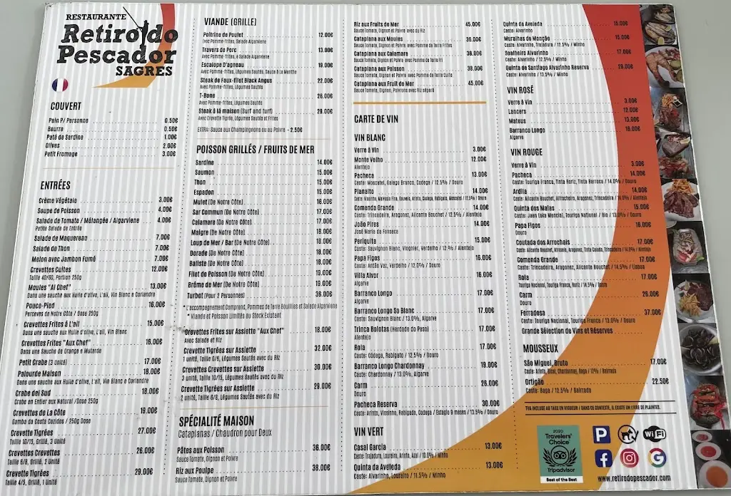 Menu_Retiro do Pescador_Sagres_immagine_1