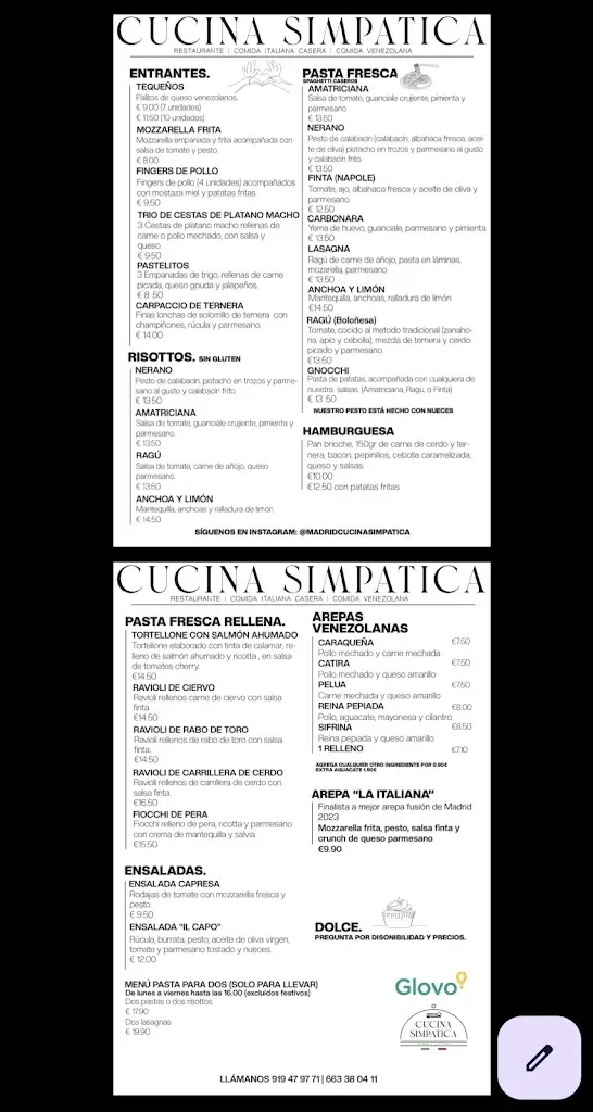 Menu_A Sereia_Sagres_immagine_2