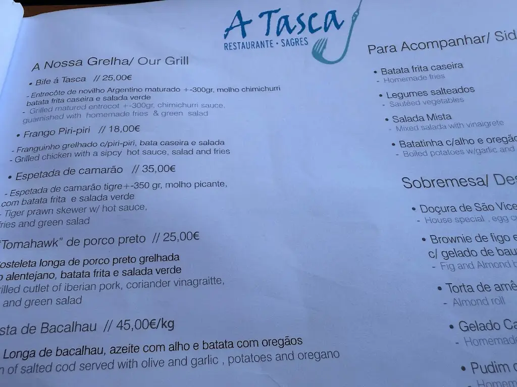 Menu_A Tasca_Sagres_image_2