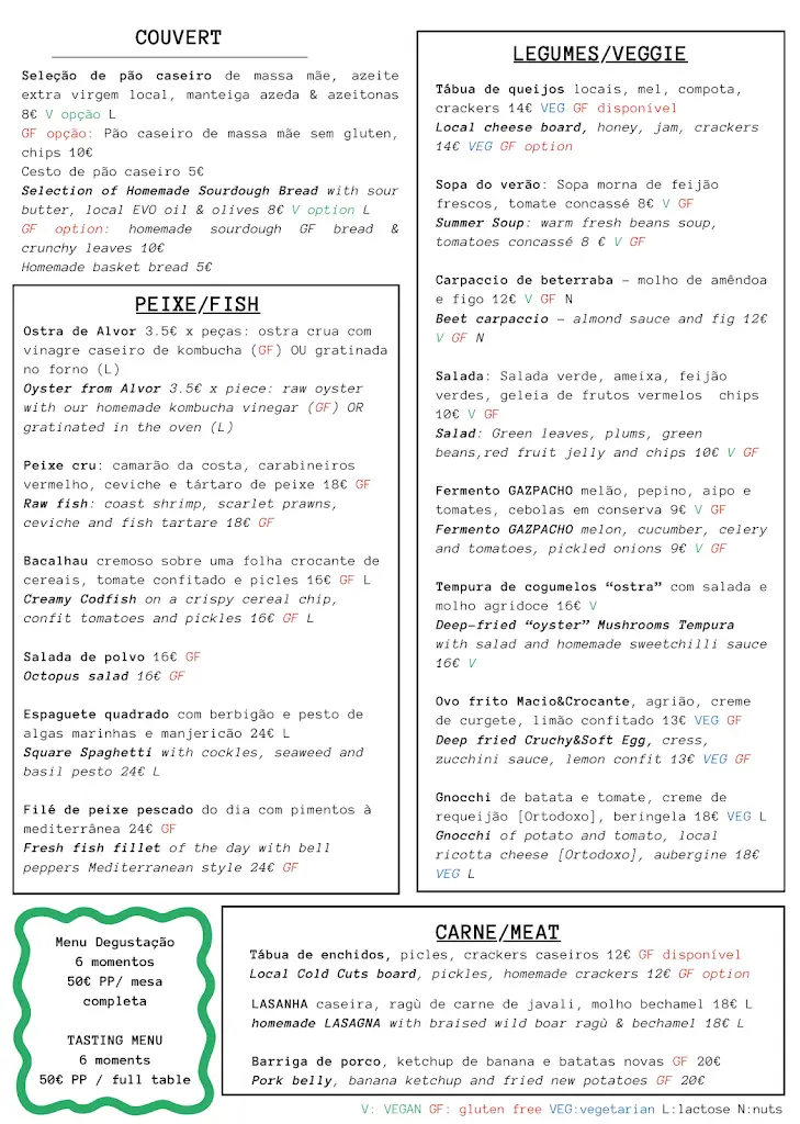 Menu_FERMENTO food & wine_Sagres_immagine_1