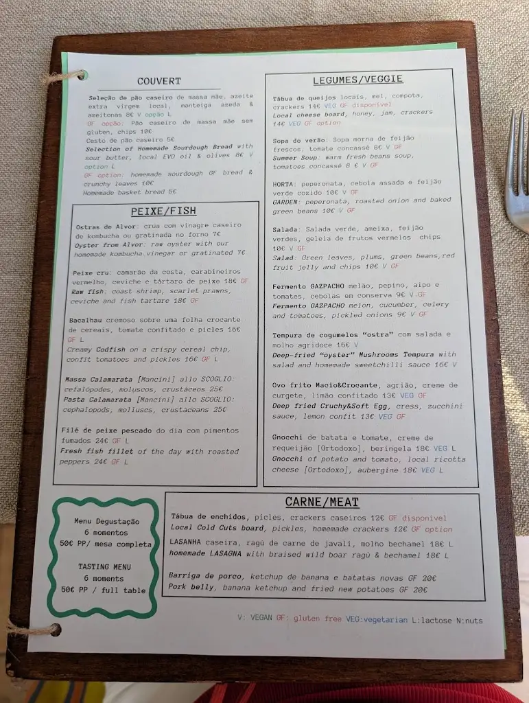 Menu_FERMENTO food & wine_Sagres_immagine_4