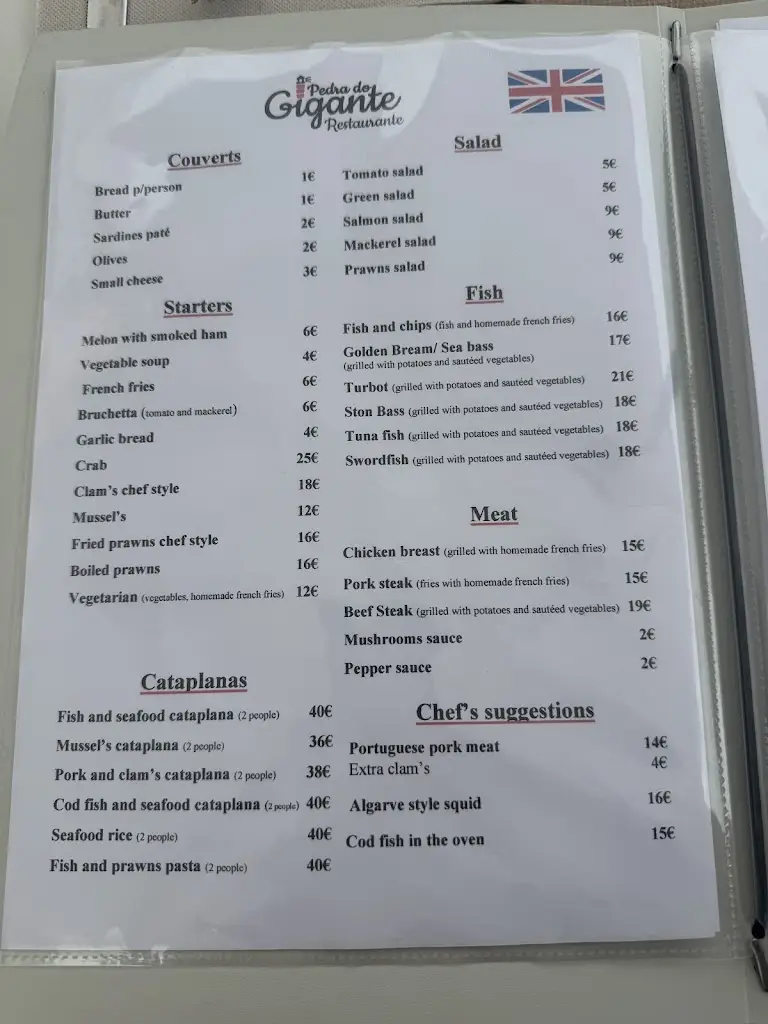 Menu_Pedra do Gigante_Sagres_immagine_3