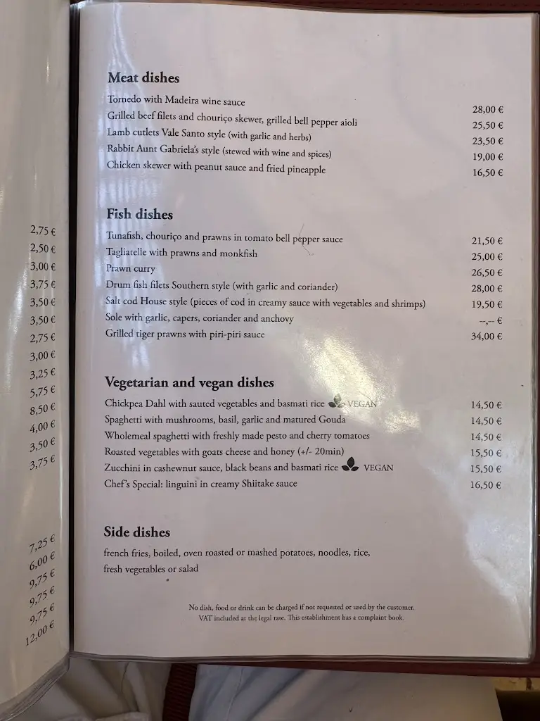 Menu_Vila Velha_Sagres_immagine_2