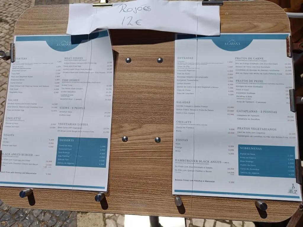 Menu_A Cabana_Sagres_imagen_4