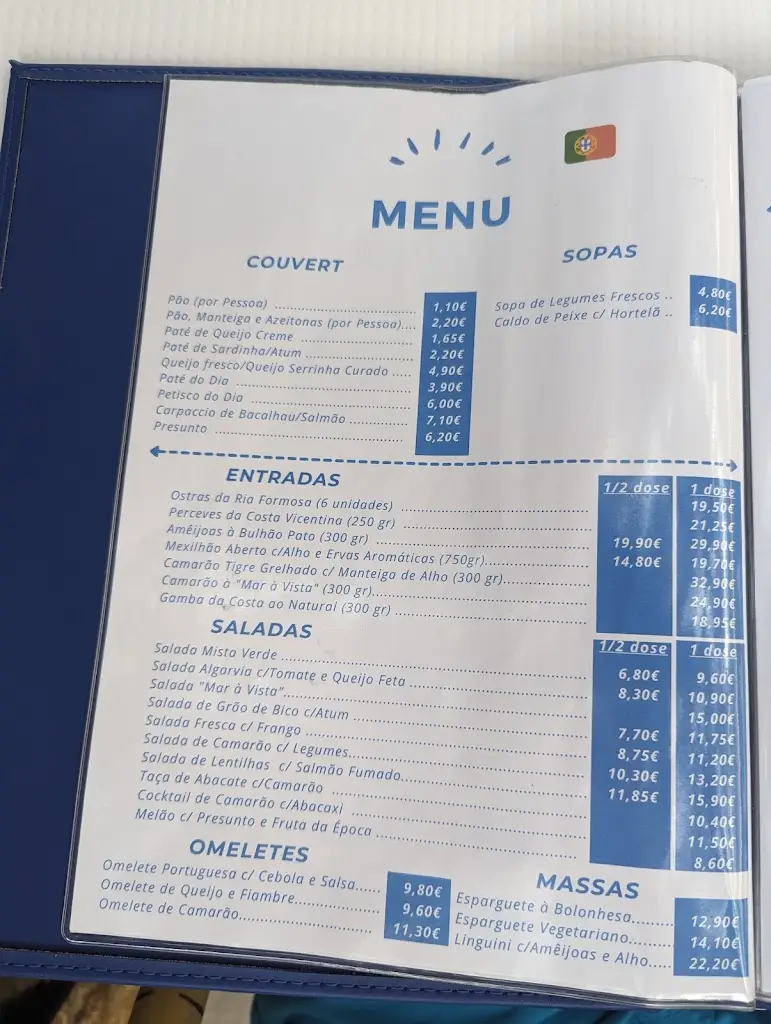 Menu_Mar à Vista_Sagres_immagine_4