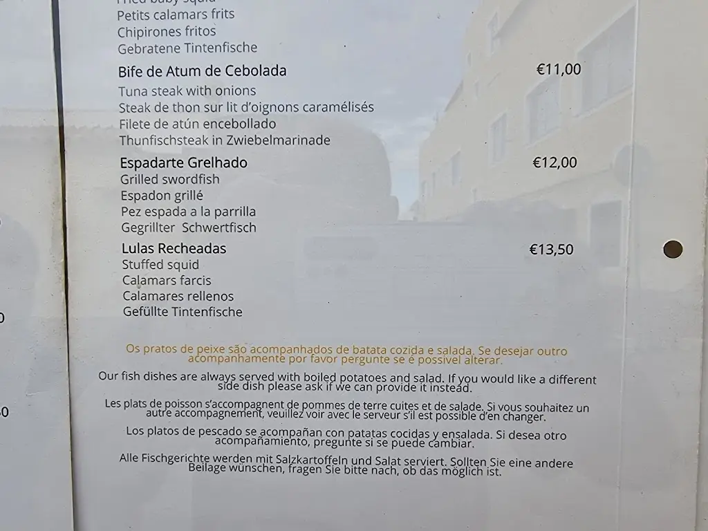 Menu_Solar do Perceve_Vila do Bispo_immagine_1