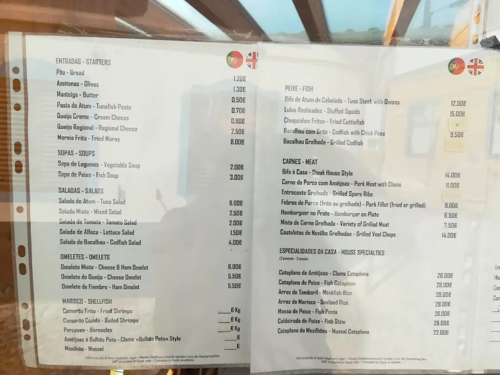 Menu_O Palheiro_Vila do Bispo_immagine_4