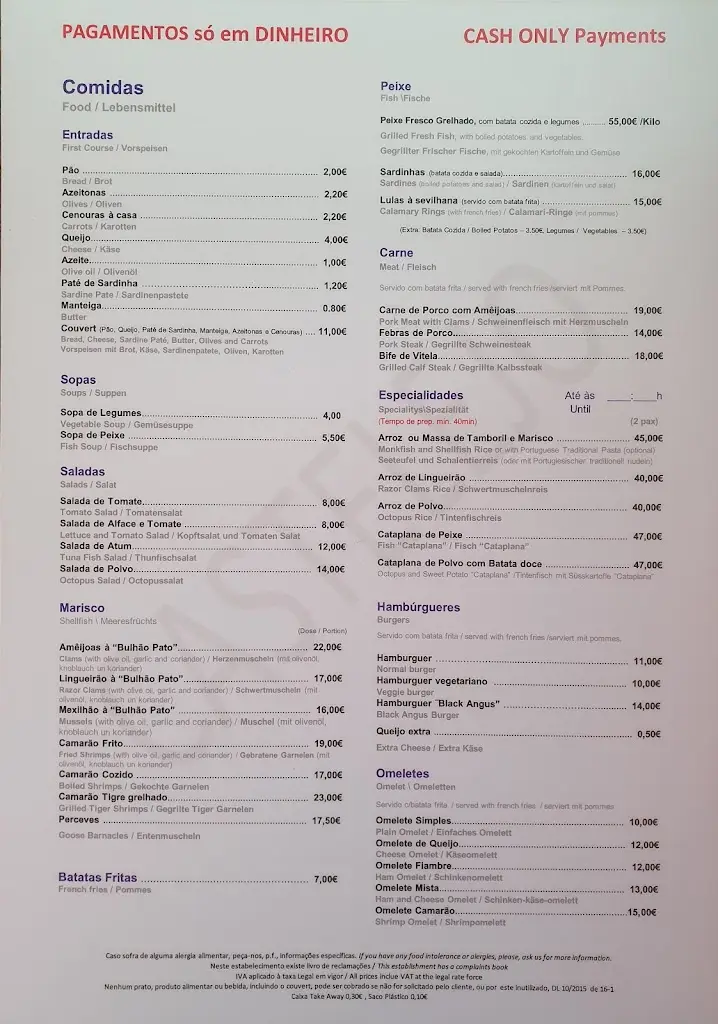 Menu_Castelejo_Vila do Bispo_image_1