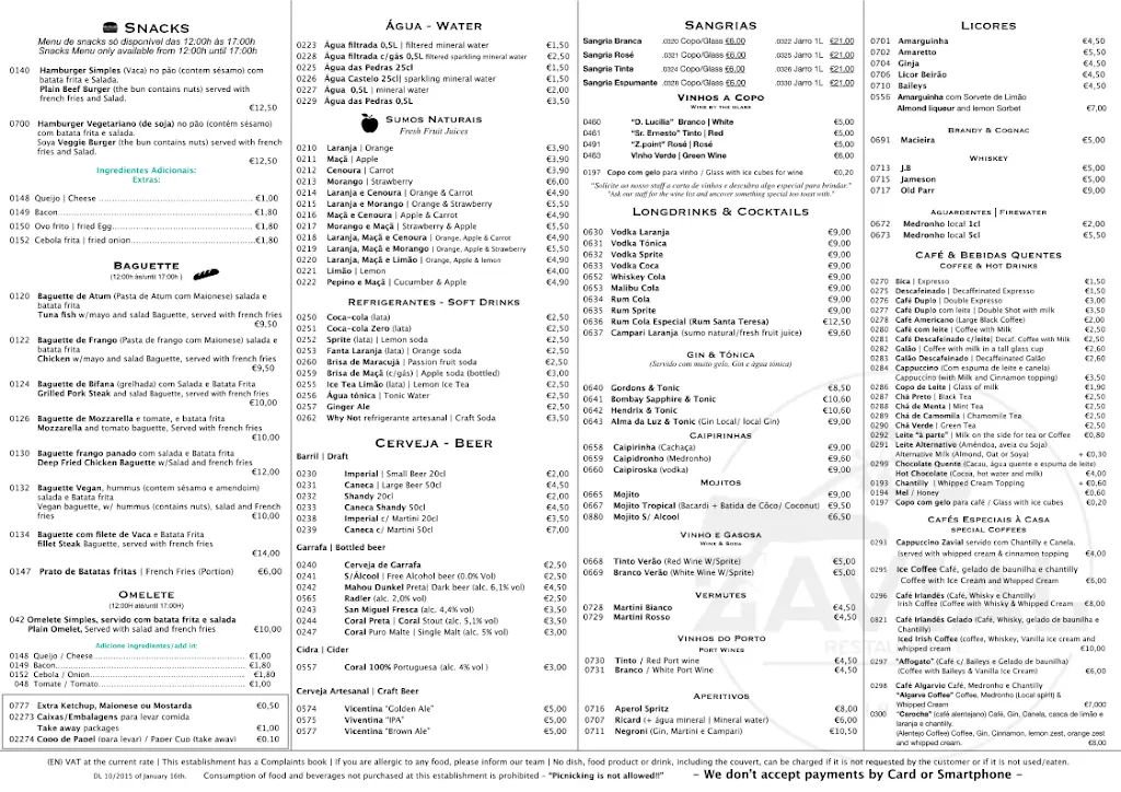 Menu_Zavial_Vila do Bispo_immagine_1