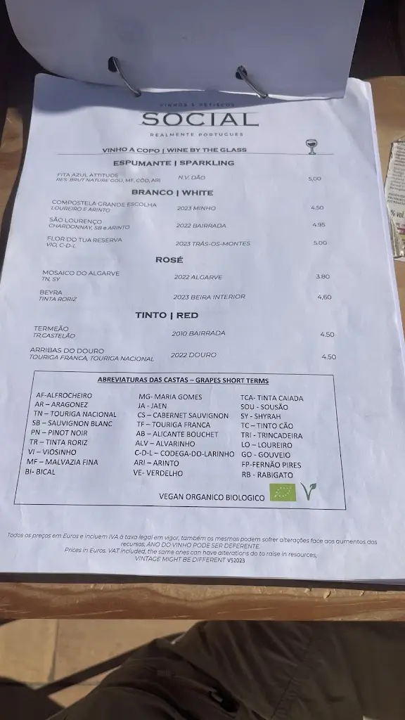 Menu_Social. Vinhos & Petiscos Quarteira_Quarteira_image_4