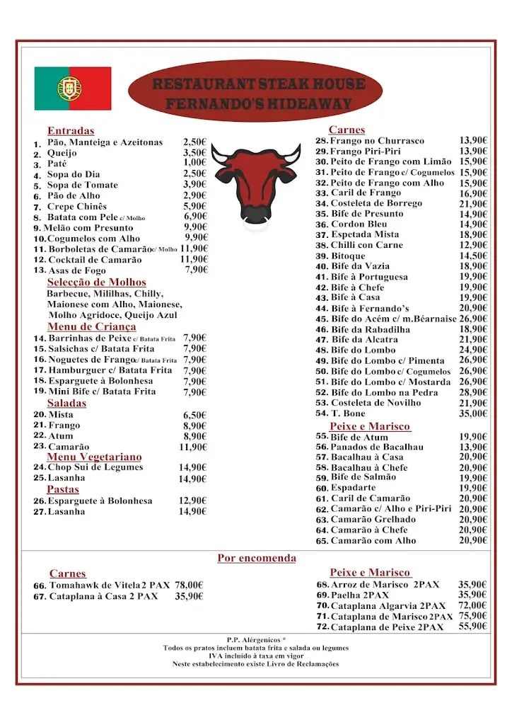 Menu_Fernando's Hideaway_Quarteira_immagine_2