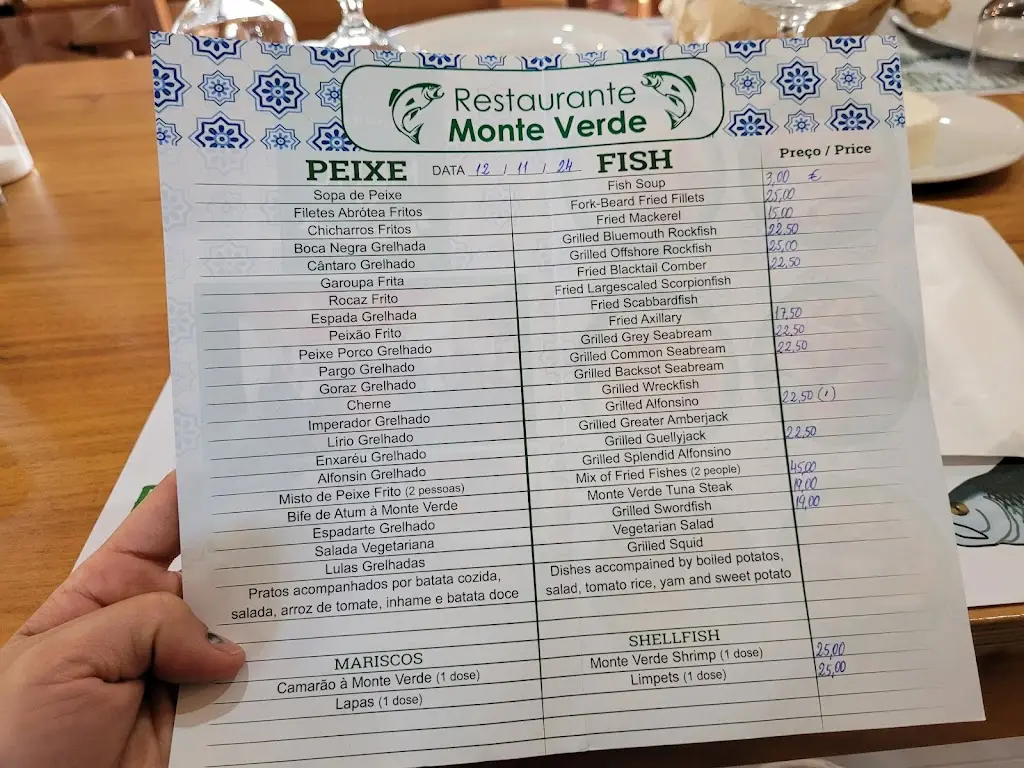 Menu_Restaurante Monte Verde_Ribeira Grande_immagine_1