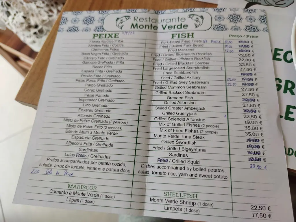 Menu_Restaurante Monte Verde_Ribeira Grande_immagine_4
