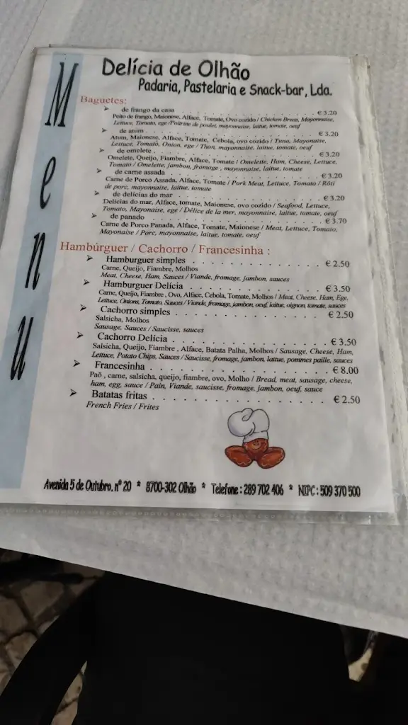 Menu_Delícia de Olhão_Olhão_immagine_1
