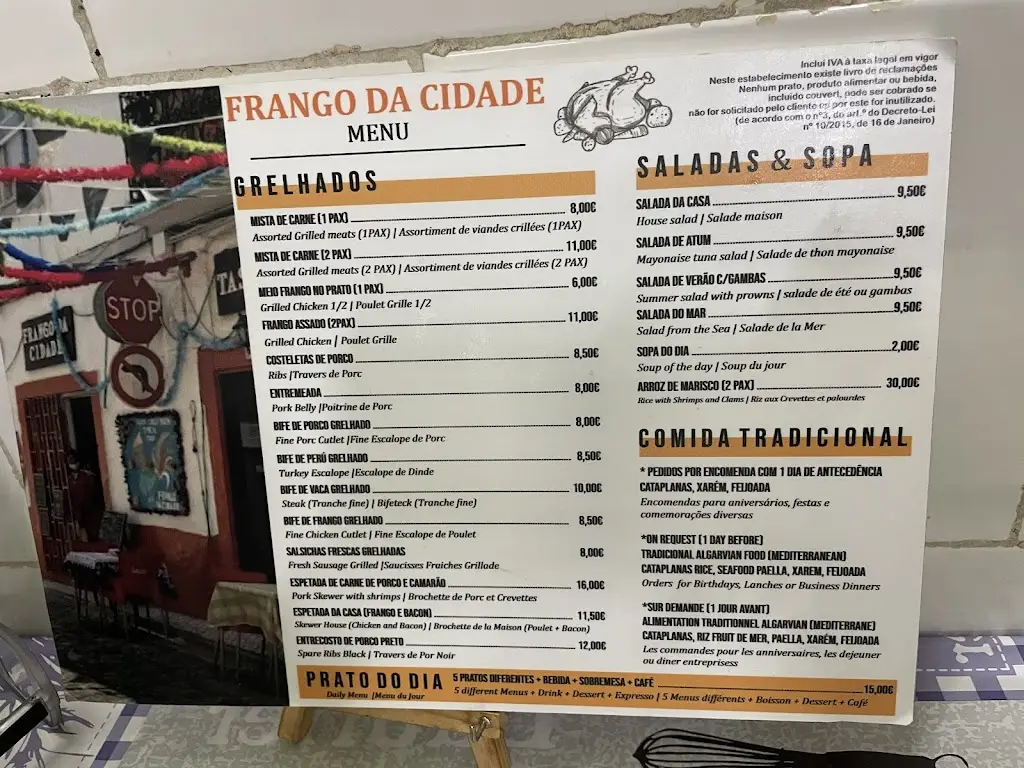 Menu_Cidade de Frango_Olhão_immagine_2