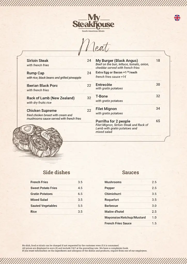 Menu_My Steakhouse Olhão_Olhão_immagine_2