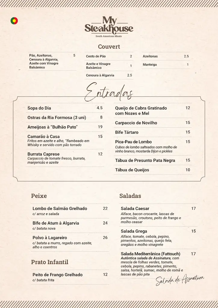 Menu_My Steakhouse Olhão_Olhão_immagine_3
