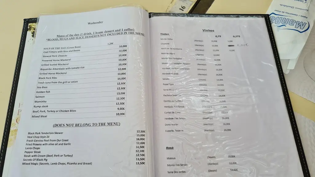 Menu_Restaurante Novo Oceano_Olhão_immagine_1