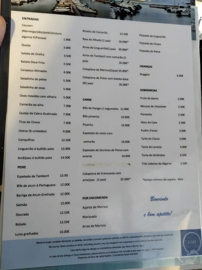 Menu_Grupo Naval de Olhão_Olhão_imagen_3