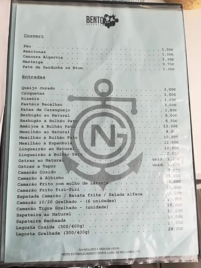 Menu_Grupo Naval de Olhão_Olhão_imagen_4