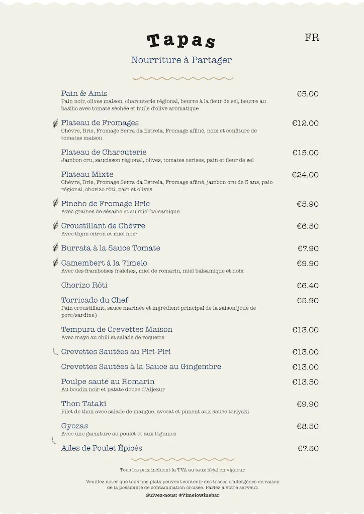 Menu_7imeio winebar_Olhão_image_3